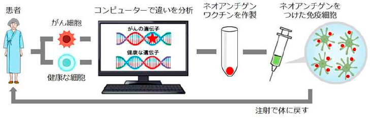 当社のCTCネオアンチゲン樹状細胞療法